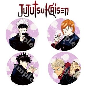 [HANDMADE] Jujutsu Kaisen Buttons
